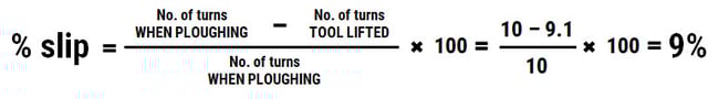 formula slip rate