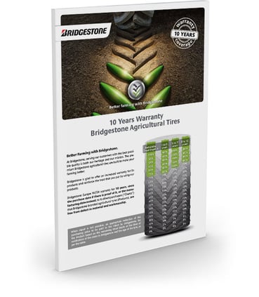 Bridgestone tyres’ 10-year warranty